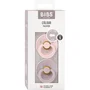BIBS Sucette Colour Blossom Dusty Lilac, Embout rond, Pack de 2