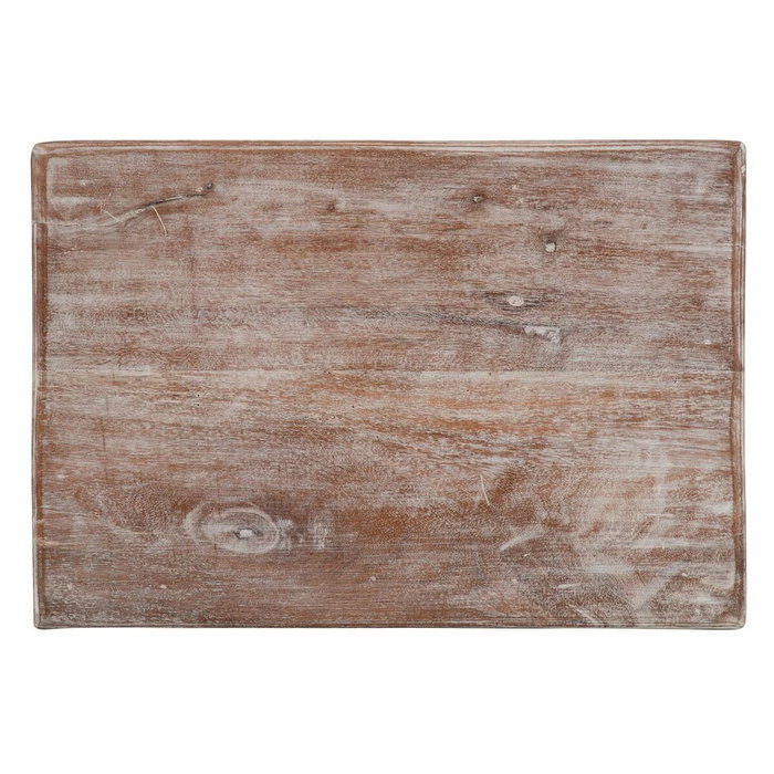 BigBuy Home Table d'appoint Blanc 60 x 42 x 70 cm BigBuy Home Table d'appoint Blanc 60 x 42 x 70 cm