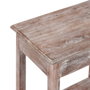 BigBuy Home Table d'appoint Blanc 60 x 42 x 70 cm