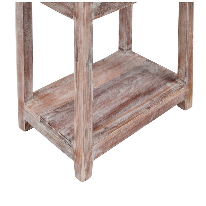BigBuy Home Table d'appoint Blanc 60 x 42 x 70 cm BigBuy Home Table d'appoint Blanc 60 x 42 x 70 cm
