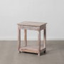 BigBuy Home Table d'appoint Blanc 60 x 42 x 70 cm