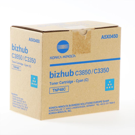 Konica Minolta Toner TNP48C A5X0450 Cyan pour imprimante
