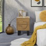 Home Deco Factory Table de chevet Calypso