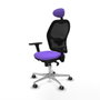 Piqueras y Crespo Chaise de Bureau avec Appui-tête Jorquera 3D086G1 Lila