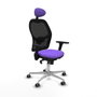 Piqueras y Crespo Chaise de Bureau avec Appui-tête Jorquera 3D086G1 Lila