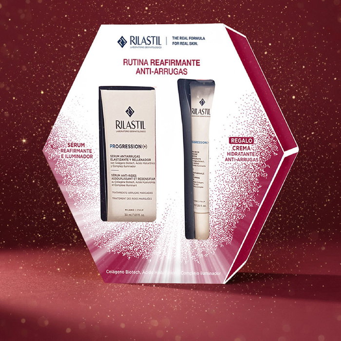 Rilastil Routine Anti-Rides et Illuminatrice 2 Pièces : Sérum Visage 30 ml + Crème Visage 40 ml