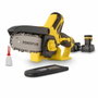 Powerplus Mini tronçonneuse sans fil 12V - 10cm - 2x batteries 2Ah