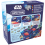 Asmodee Jeu de société Star Wars Super Teams - Course stratégique et sabotage avec figurines 3D X-Wing, Millennium Falcon
