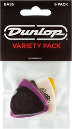 Dunlop Pack Variety Bass - Pack de 6 Médiators pour Basse électrique