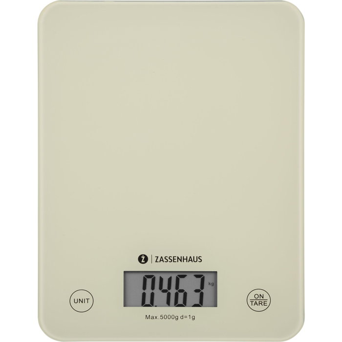 Zassenhaus Balance de cuisine numérique Cool Cream