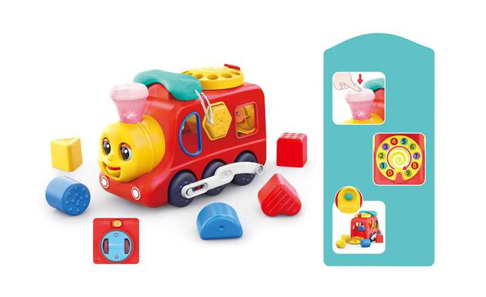 Hola Tren teléfono actividades infantiles 3 en 1 avec sons et lumières