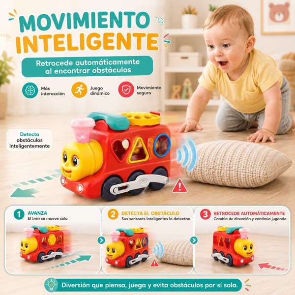 Hola Tren teléfono actividades infantiles 3 en 1 avec sons et lumières