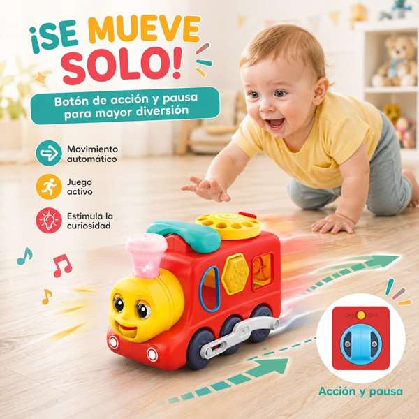 Hola Tren teléfono actividades infantiles 3 en 1 avec sons et lumières