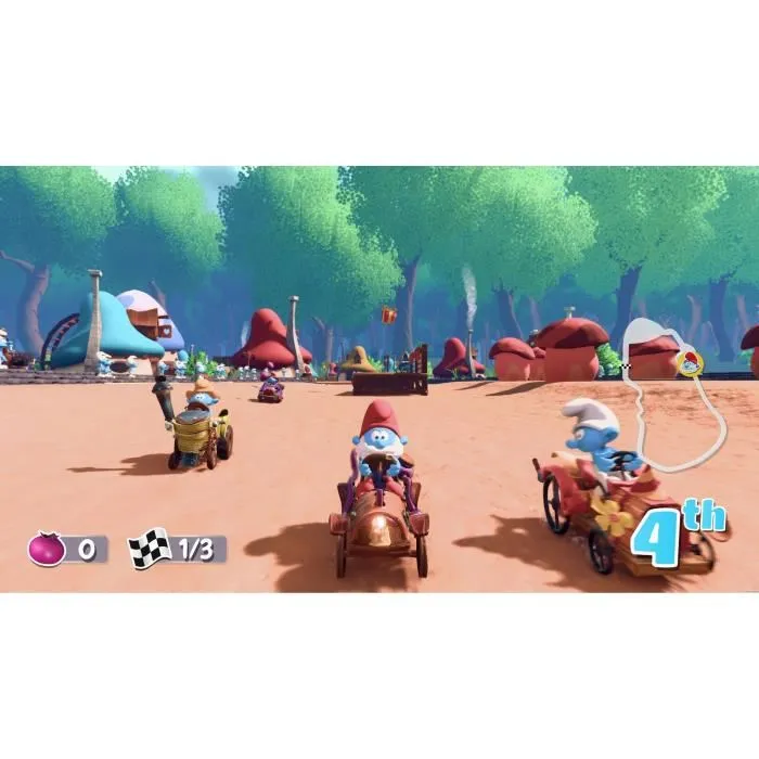 Microids La Schtroumpfissime Collection (3 Jeux en 1) - Jeu de compilation pour Nintendo Switch : Mission Malfeuille, Kart, Expérience