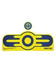 FaNaTtik Fallout set sous-mains revêtu & sous-verre Vault-Tec