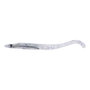 Catch-It Lot de 5 anguilles de 70 mm transparentes avec reflets bleus