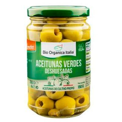 BIO ORGANICA ITALIA Olives vertes dénoyautées BIO BIO ORGANICA ITALIA Olives vertes dénoyautées BIO