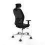 Piqueras y Crespo Chaise de Bureau 1D086G2 Noir