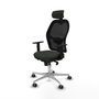 Piqueras y Crespo Chaise de Bureau 1D086G2 Noir