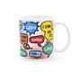 Quid Mug Ceramica Comic 33 cL - Compatible Micro-ondes et Lave-vaisselle