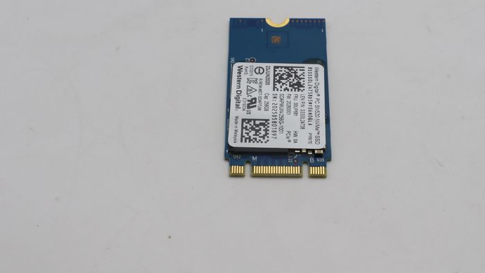 Lenovo SSD M.2 PCIe NVMe 256 Go M.2-2242