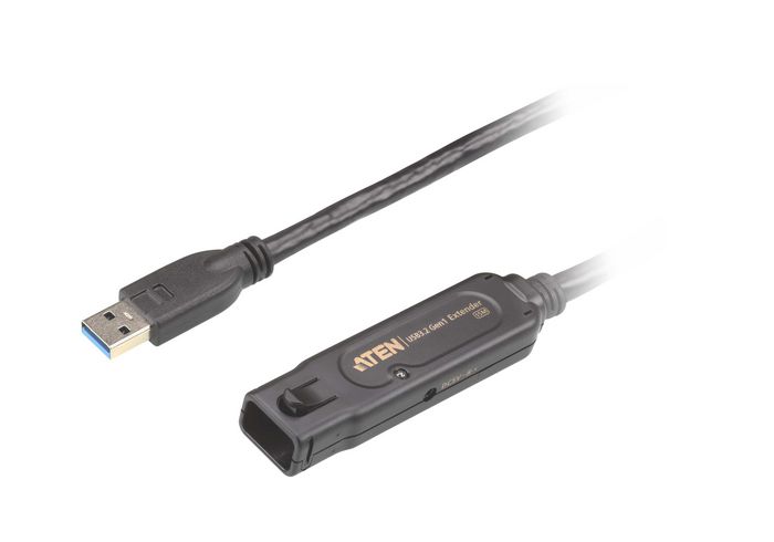 Aten Câble d'extension USB 3.2 Gen1 UE3315A 15 m, pour périphériques USB, jusqu'à 5 Gbit/s, rétrocompatible USB 2.0 Aten Câble d'extension USB 3.2 Gen1 UE3315A 15 m, pour périphériques USB, jusqu'à 5 Gbit/s, rétrocompatible USB 2.0