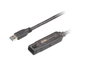 Aten Câble d'extension USB 3.2 Gen1 UE3315A 15 m, pour périphériques USB, jusqu'à 5 Gbit/s, rétrocompatible USB 2.0