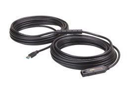 Aten Câble d'extension USB 3.2 Gen1 UE3315A 15 m, pour périphériques USB, jusqu'à 5 Gbit/s, rétrocompatible USB 2.0