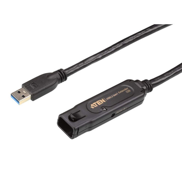 Aten UE3315A Câble d'extension USB 3.2 Gen1 15 m Noir
