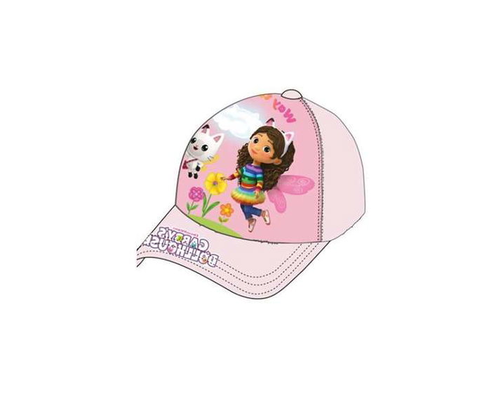 La Casa de Gabby Casquette Fille 52-54 cm - Personnage Dessin Animé - Taille Enfant 3 Ans