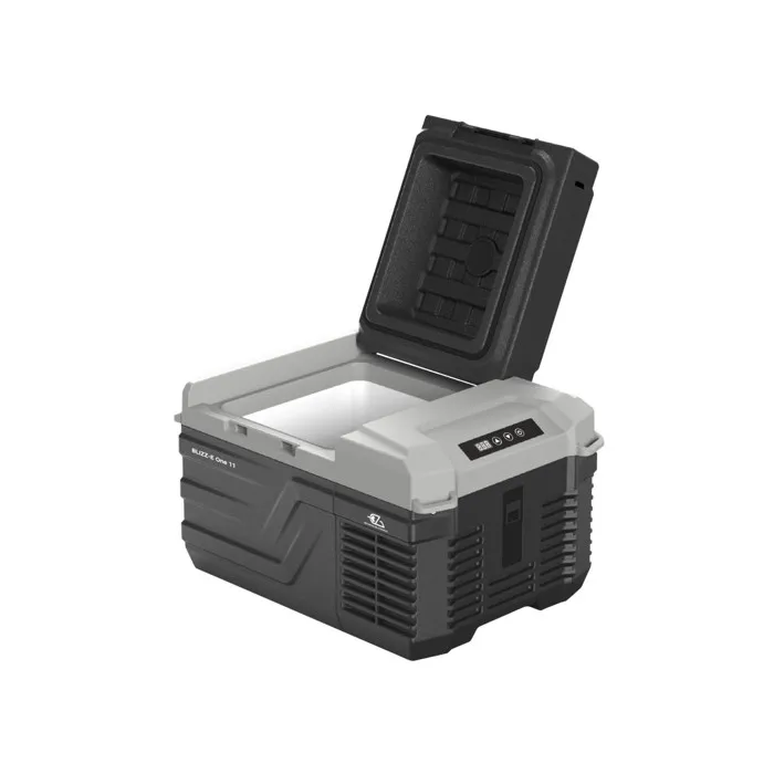 EZA BLIZZ-E ONE Glacière électrique portable 11L -20°C à +20°C - Compresseur - 12V/24V/220V - Polypropylène - 45W - Écran LED