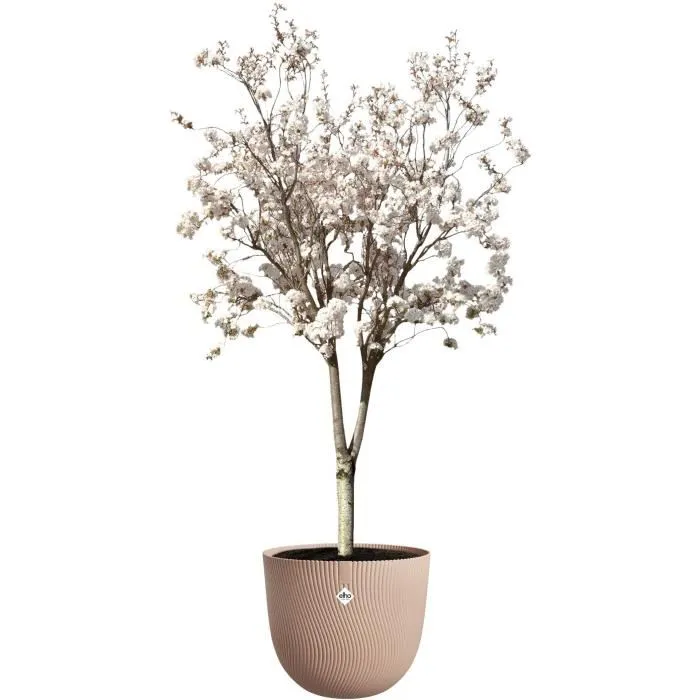 ELHO Pot de fleurs Sereh Rond 47 en plastique 100% recyclé, Marron, Diamètre 47 x Hauteur 40 cm, Résistant au gel et inaltérable pour intérieur ou extérieur ELHO Pot de fleurs Sereh Rond 47 en plastique 100% recyclé, Marron, Diamètre 47 x Hauteur 40 cm, Résistant au gel et inaltérable pour intérieur ou extérieur