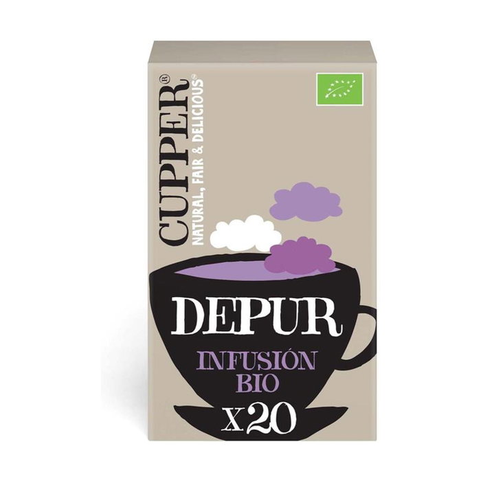 Cupper Infusion Dépurative Bio 20 Sachets