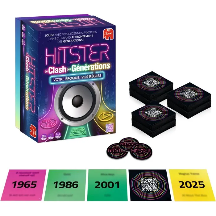 Jumbo Hitster - Le clash des générations Jumbo Hitster - Le clash des générations
