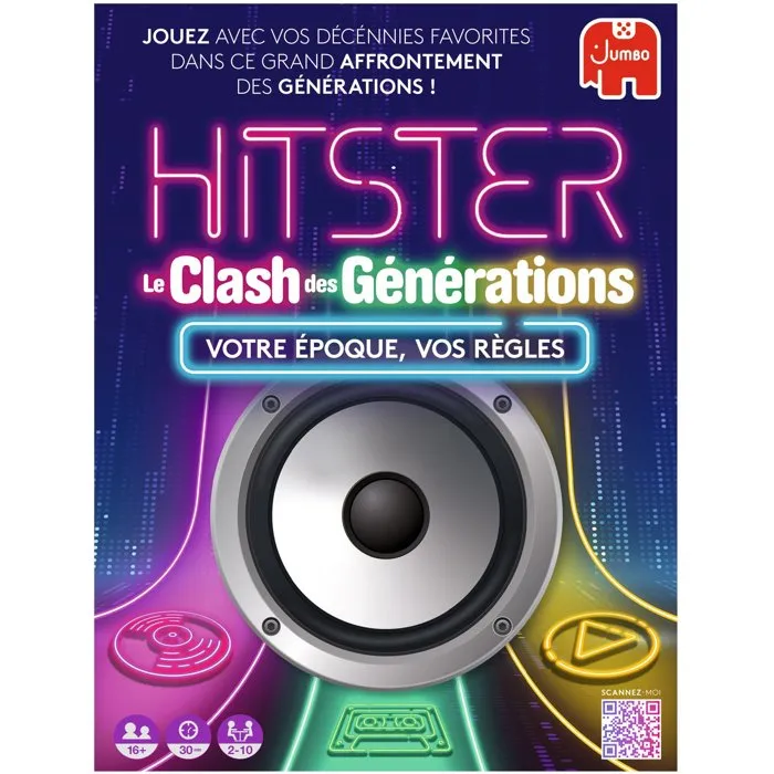 Jumbo Hitster - Le clash des générations Jumbo Hitster - Le clash des générations