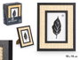 GIFTDECOR Lot de 12 cadres photos noir avec corde 10 x 15 cm