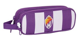 Safta Portatodo Doble Real Valladolid - Caisse de rangement double bois naturel 21x8x6cm pour enfant 3 ans