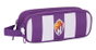 Safta Portatodo Doble Real Valladolid - Caisse de rangement double bois naturel 21x8x6cm pour enfant 3 ans