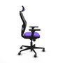 Piqueras y Crespo Chaise de Bureau avec Appui-tête Jorquera 3D036G2 Lila