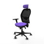 Piqueras y Crespo Chaise de Bureau avec Appui-tête Jorquera 3D036G2 Lila