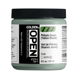 Golden OPEN Peinture Acrylique Thalo Verde (Amarillo) 237 ml