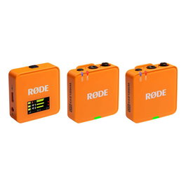 RØDE Microphone Wireless GO III orange (WIGOGEN3ORA) - Micro sans fil professionnel