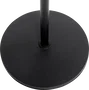 SBG Support microphone droit sol avec base ronde 30 cm - Pied micro réglable