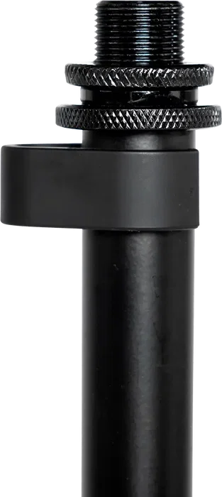 SBG Support microphone droit sol avec base ronde 30 cm - Pied micro réglable