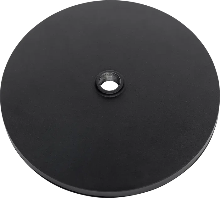 SBG Support microphone droit sol avec base ronde 30 cm - Pied micro réglable