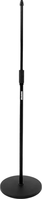 SBG Support microphone droit sol avec base ronde 30 cm - Pied micro réglable