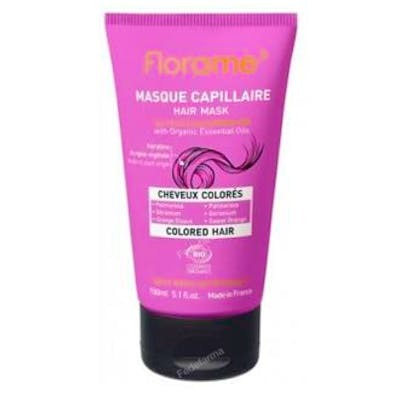 FLORAME Mascarilla Capilar Cabello Teñido 150 ml - Masque Capillaire pour Cheveux Colorés, Revitalise et Protège la Couleur, Certifié Bio Cosmebio Ecocert FLORAME Mascarilla Capilar Cabello Teñido 150 ml - Masque Capillaire pour Cheveux Colorés, Revitalise et Protège la Couleur, Certifié Bio Cosmebio Ecocert