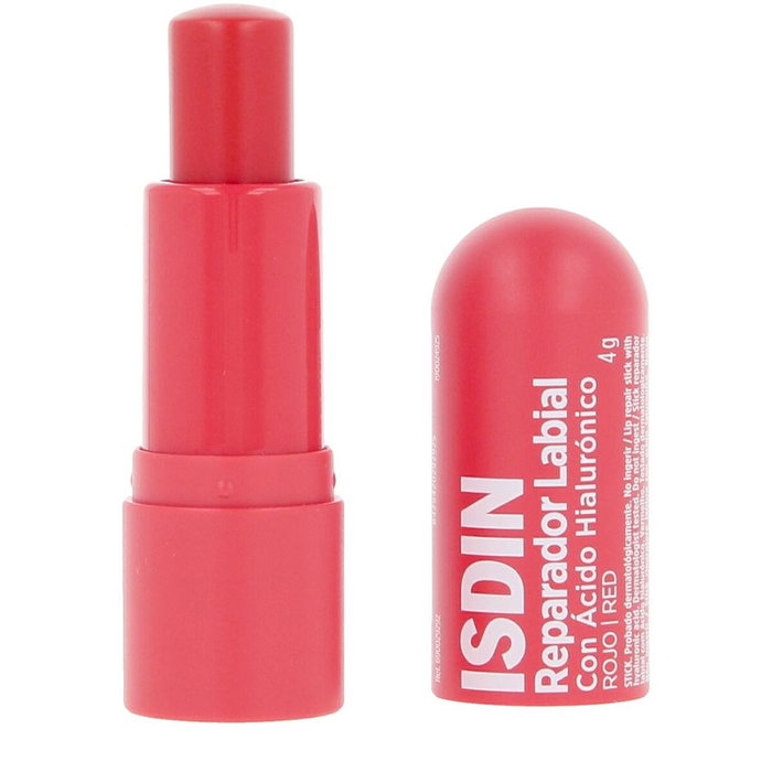 Isdin Lip Repair Baume à lèvres avec couleur Rouge 4 g