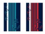 Secaneta Serviette de plage Inkara Jacquard Velours 100 x 170 cm