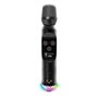 iDance Microphone sans fil avec lumières et fonction karaoke La Voix - Micro USB avec batterie Li-ion